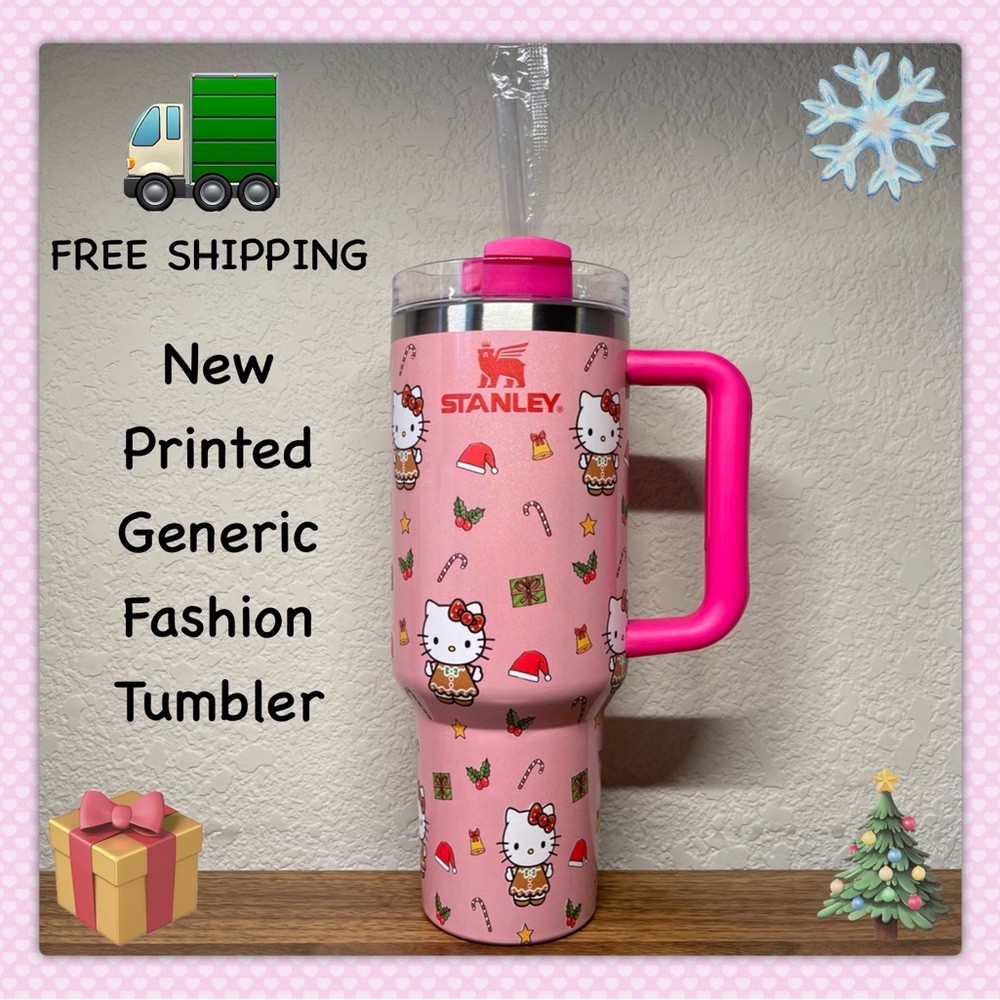 New 40oz Printed Fashion Tumbler